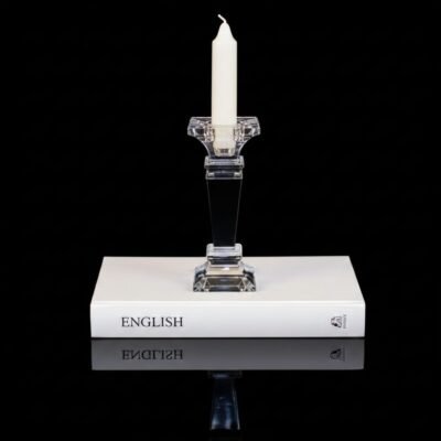 Noir Crystal Candle Holder