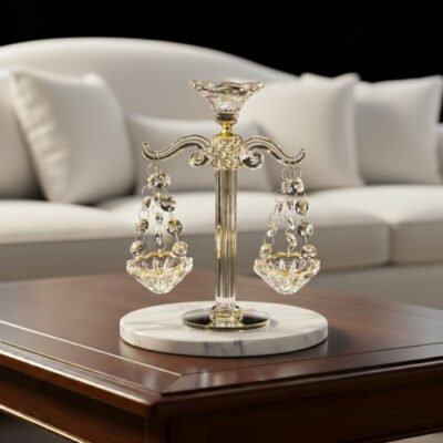 Royale Crystal Candle Holder