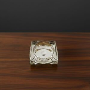 Square Crystal Ashtray