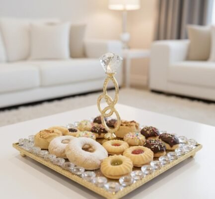 Orbis Crystal Luxe Serving Tray