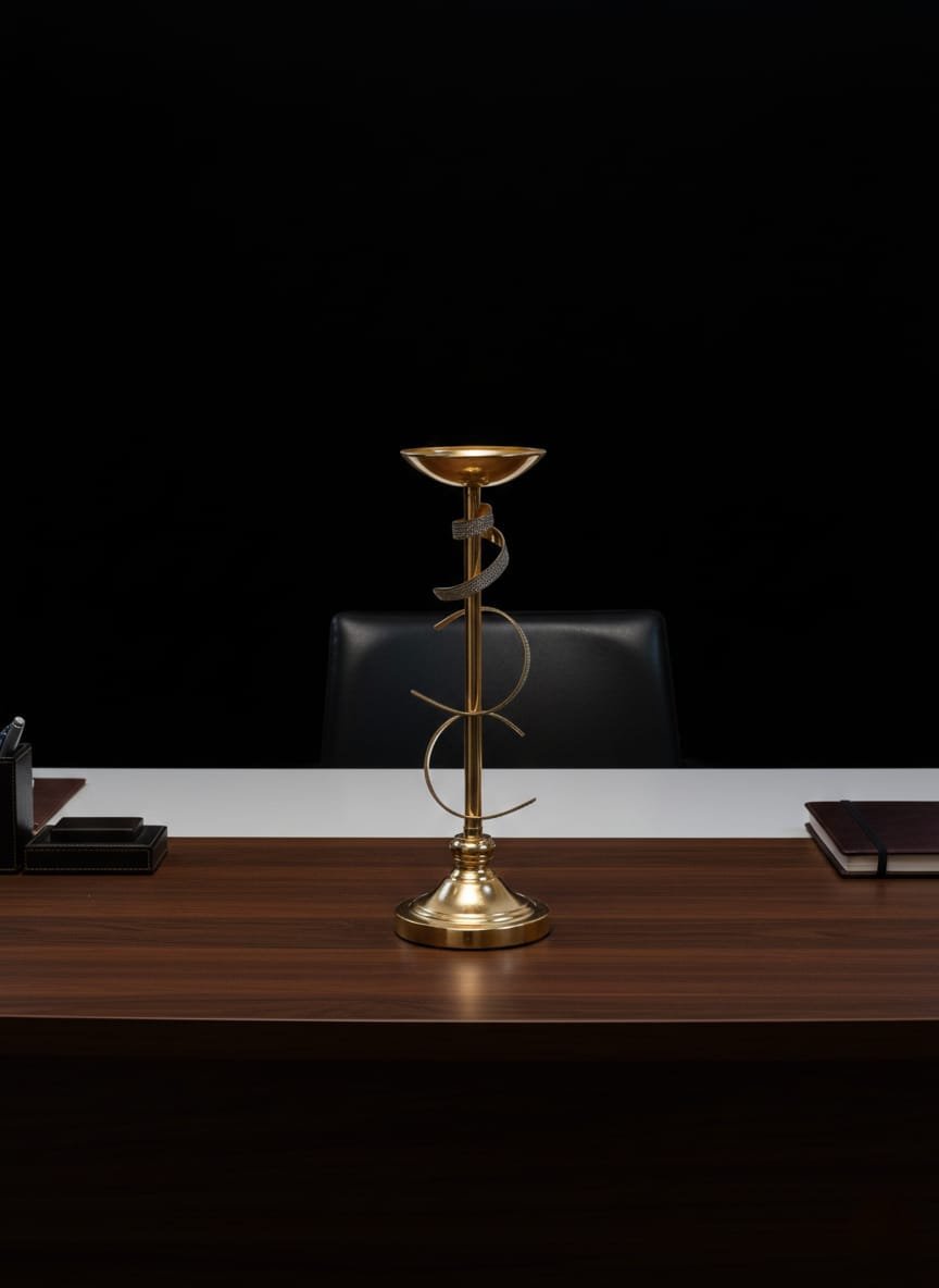 crescent candlestick - Image 2