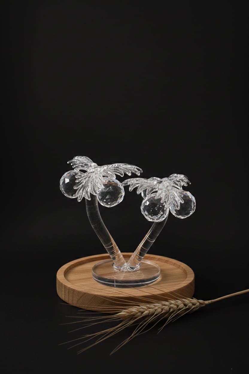 Palma Crystal Decorative Piece