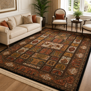 Persian Heritage Patchwork Rug