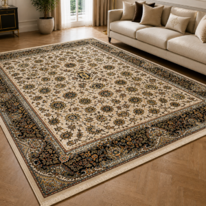 Alternative view of Royal Heritage Floral Rug