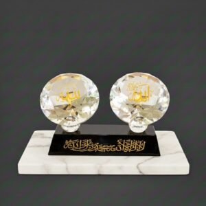 Crystal Desk Ornament – Allah